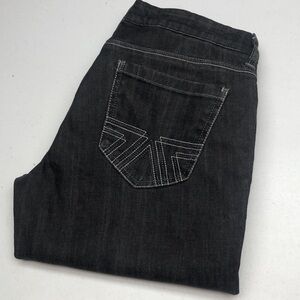 LIKE NEW BLACKWASH AMERICAN EAGLE SLIM STRAIGHT JEANS 8/29x33 ⭐️